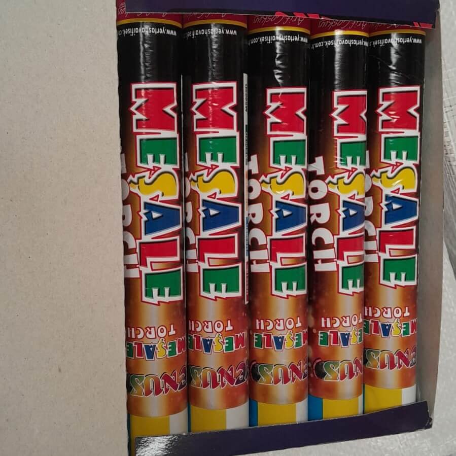 Renkli Meşale Toptan Fiyat - Sarı Troy Maxi Koli 15,50 TL